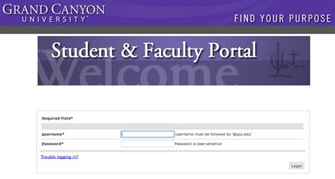 Faculty Portal .